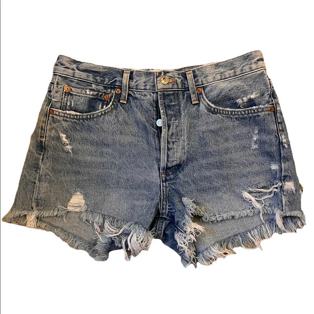 AGOLDE denim shorts